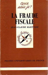 Livrenpoche : La fraude fiscale - J.-C. Martinez - Livre