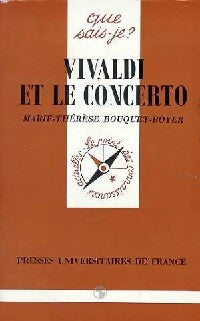 Livrenpoche : Vivaldi et le concerto - M.-T. Bouquet-Boyer - Livre