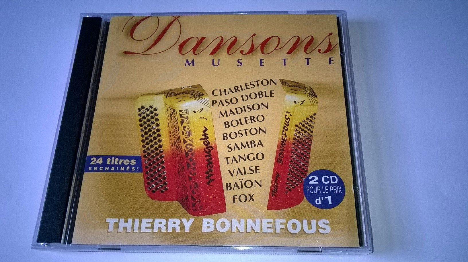 Dansons Musette - Thierry Bonnefous - CD