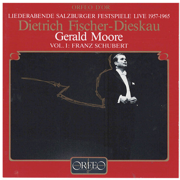 Dietrich Fischer - Dieskau, gerald moore, franz schubert - Liederabende salzburger festspiele live 1957-1965 · vol. I - Franz Schubert, Dietrich Fischer-Dieskau, Gerald Moore - CD