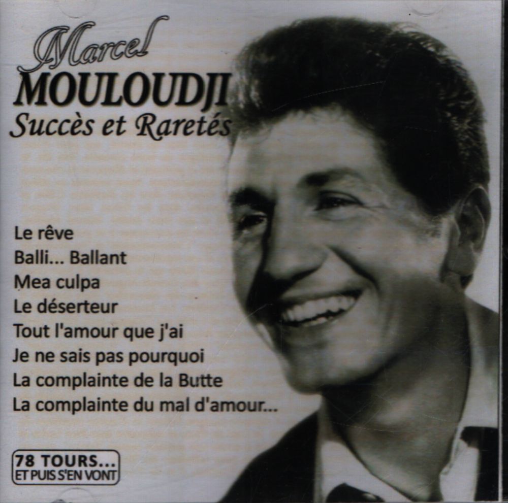 Marcel Mouloudji - Succès et raretés - Marcel Mouloudji - CD