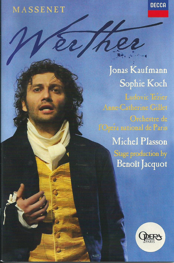 Massenet* / Jonas Kaufmann, Sophie Koch, Ludovic Tézier, Anne-Catherine Gillet, Orchestre De L'Opéra National De Paris*, Michel Plasson - Werther - Michel Plasson, Ludovic Tézier, Jonas Kaufmann, Massenet, Sophie Koch, Anne-Catherine Gillet, Orchestre De L'Opéra National De Paris - DVD