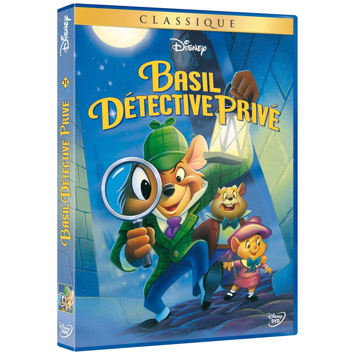 BASIL DÉTECTIVE PRIVÉ - Burny Mattinson, Ron Clements, John Musker, David Michener - DVD