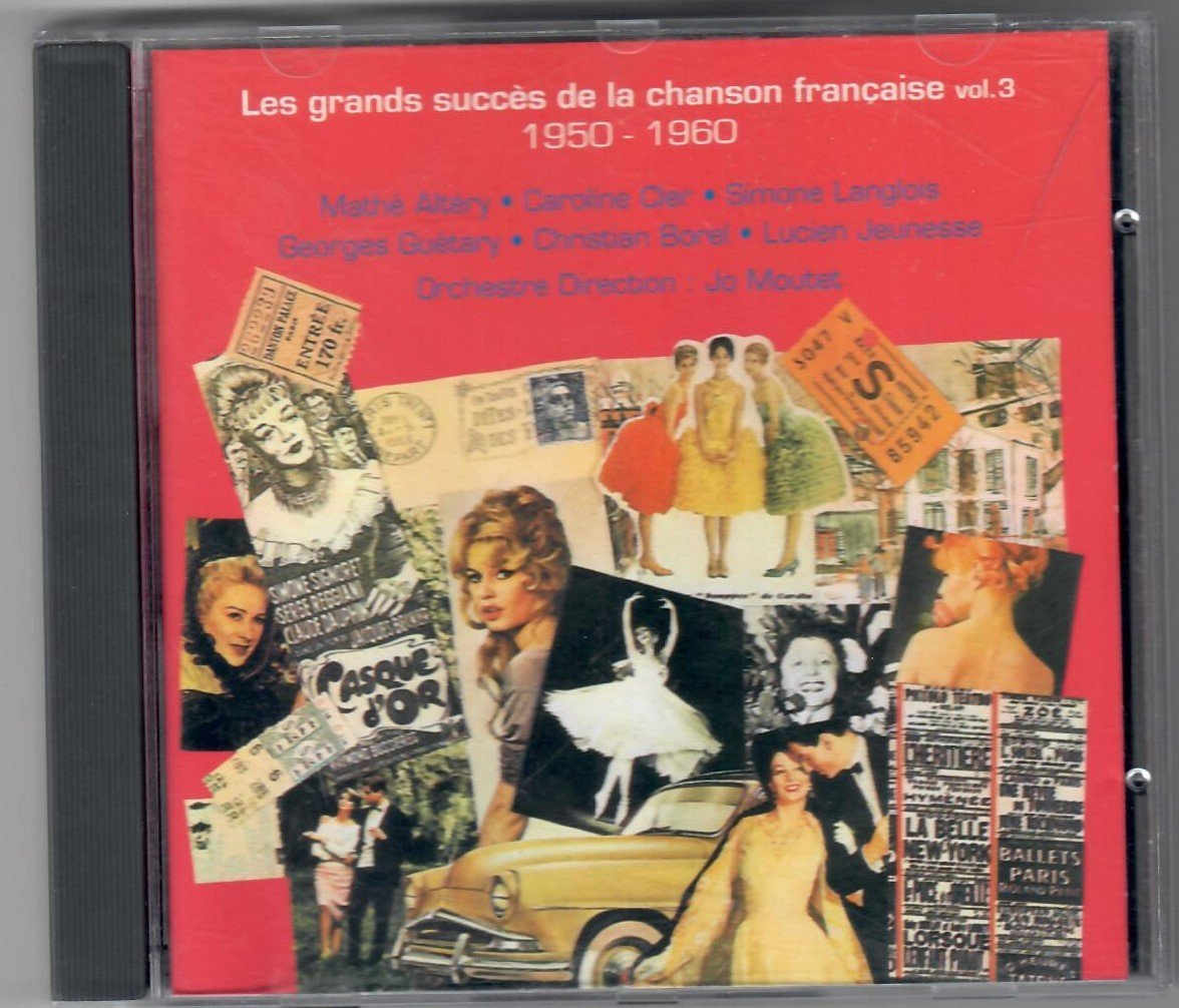 Grands Succes De La Chanson Francaise 1950-1960 - Grands Succes de la,Chanson Française - CD