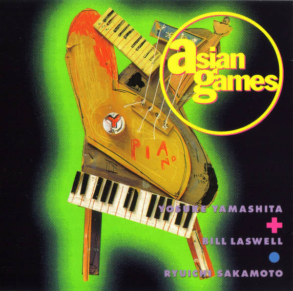 Yosuke Yamashita / Bill Laswell / Ryuichi Sakamoto - Asian Games - Bill Laswell, Ryuichi Sakamoto, Yosuke Yamashita - CD