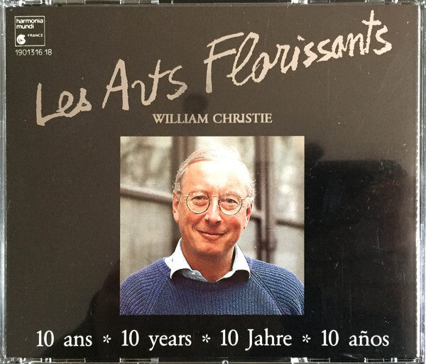 Les Arts Florissants, William Christie - 10 Ans * 10 Years * 10 Jahre * 10 Anos - William Christie, Les arts florissants - CD