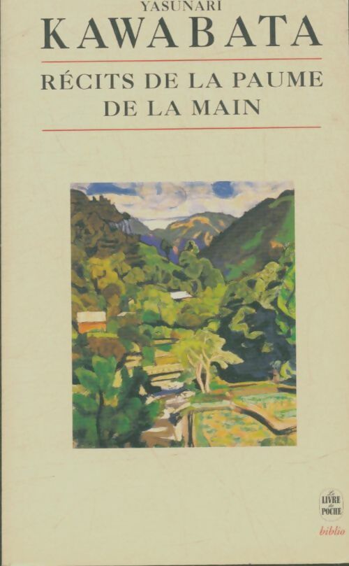 Livrenpoche : Récits de la paume de la main - Yasunari Kawabata - Livre