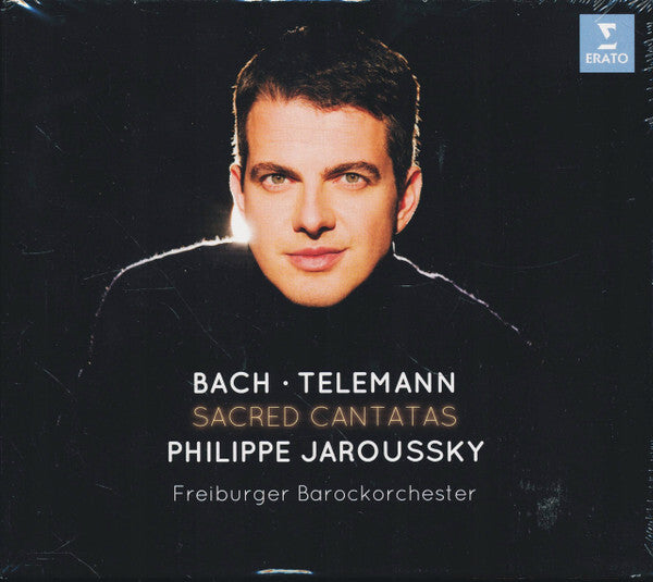 Philippe Jaroussky, Bach, Telemann, Freiburger Barockorchester - Sacred cantatas - Philippe Jaroussky, Telemann, Bach, Freiburger Barockorchester - CD