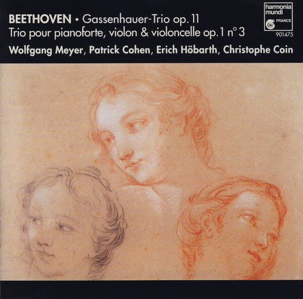 Beethoven - Wolfgang meyer , patrick cohen, erich höbarth, christophe coin - Gassenhauer - Trio op.11, trio pour pianoforte, violon & violoncelle op. 1 n°3 - Beethoven, Wolfgang Meyer - CD