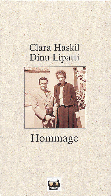 Clara Haskil, Dinu Lipatti - Hommage (2 CD) - Dinu Lipatti, Clara Haskil - CD