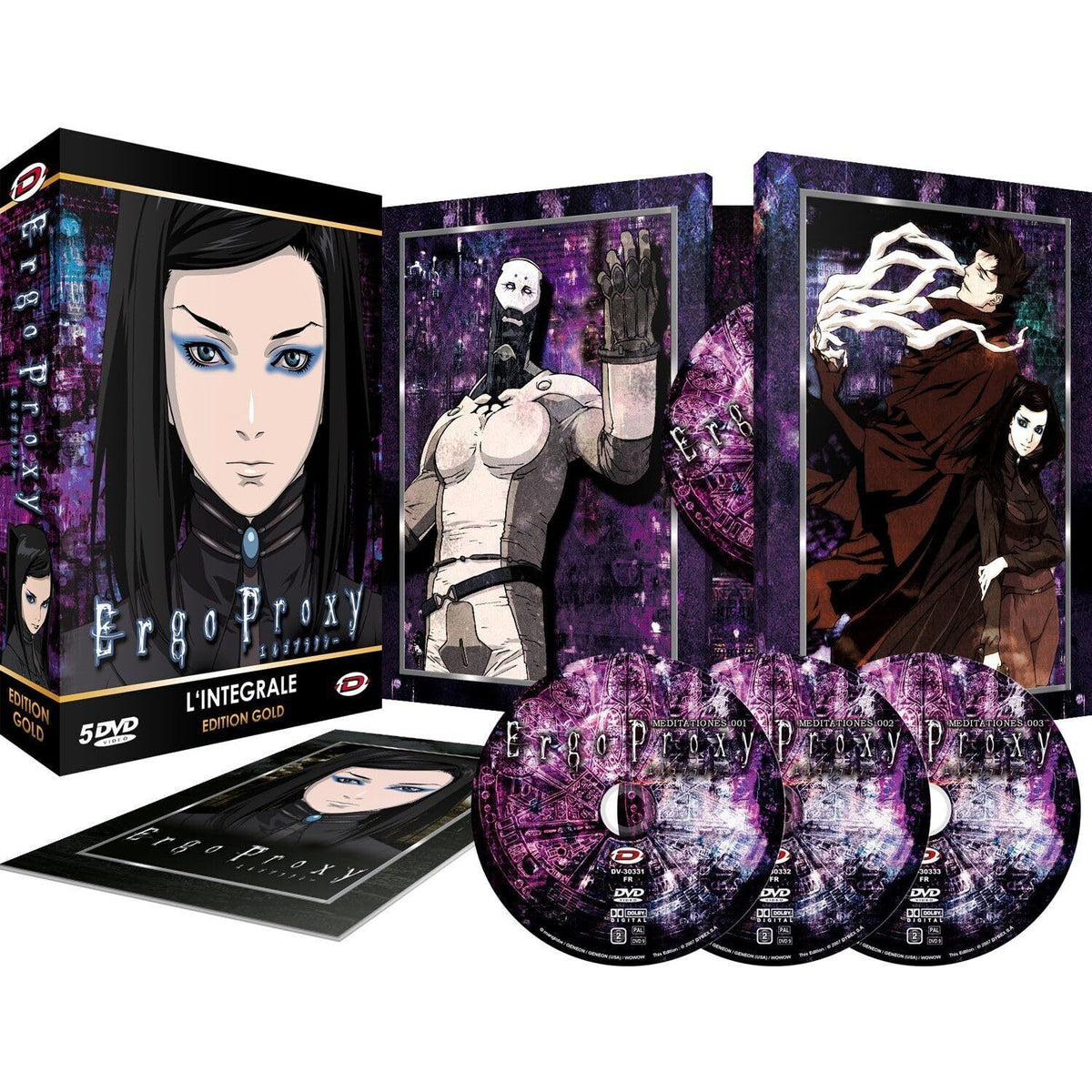 Ergo Proxy - Intégrale - Edition Gold (5 DVD + Livret) - Murase Shukô - DVD
