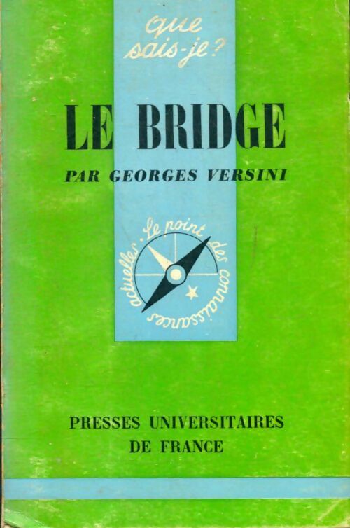 Livrenpoche : Le bridge - Georges Versini - Livre