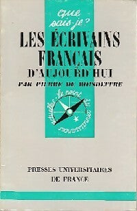 Livrenpoche : Les écrivains français d'aujourd'hui - Pierre De Boisdeffre - Livre