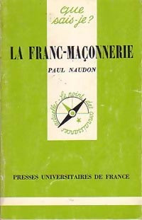 Livrenpoche : La franc-maçonnerie - Paul Naudon - Livre