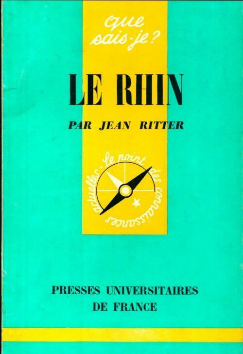 Le Rhin - Jean Ritter - Livre