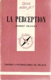 Livrenpoche : La perception - Robert Francès - Livre