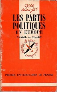 Livrenpoche : Les partis politiques en Europe - Daniel-L. Seiler - Livre