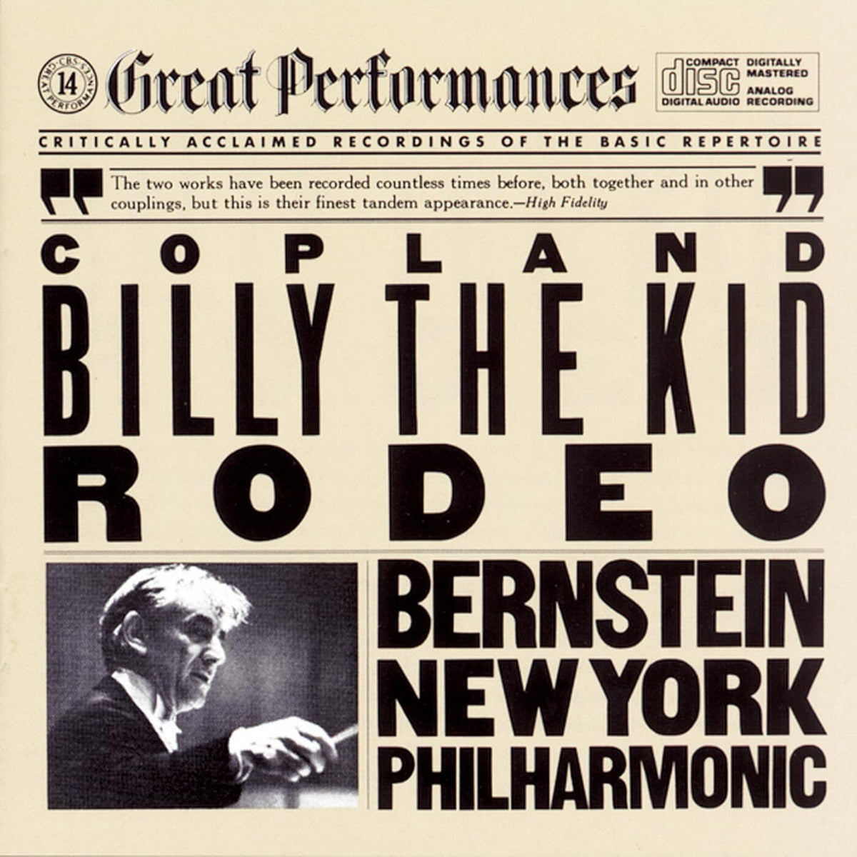 Billy/Rodeo - Copland, a. - CD