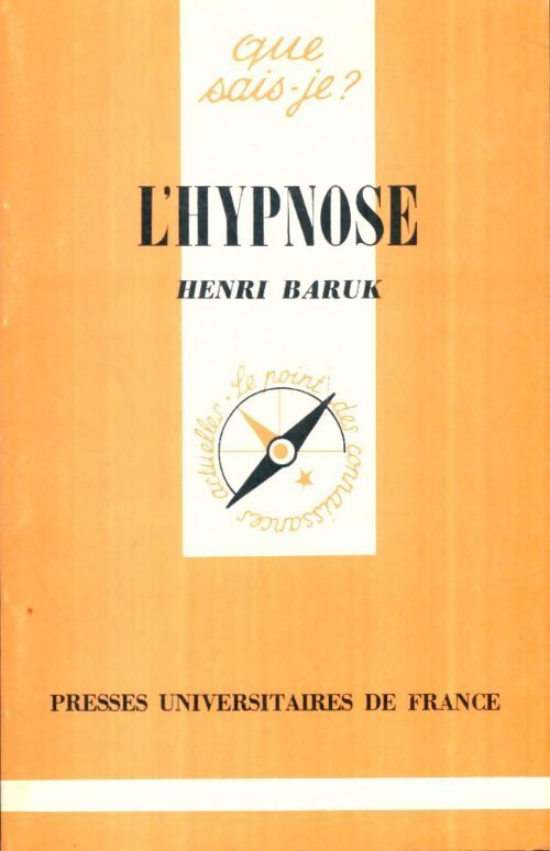 Livrenpoche : L'hypnose - Henri Baruk - Livre
