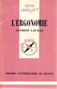 Livrenpoche : L'ergonomie - Antoine Laville - Livre