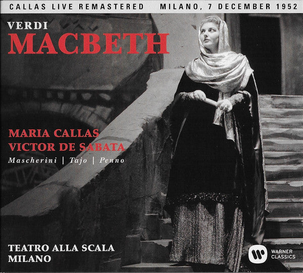 Verdi* / Maria Callas / Enzo Mascherini / Italo Tajo / Gino Penno / Coro* E Orchestra Del Teatro Alla Scala, Victor De Sabata - Macbeth - Maria Callas, Verdi, Orchestra Del Teatro Alla Scala, Victor De Sabata, Enzo Mascherini, Italo Tajo, Gino Penno, Coro - CD