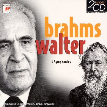 Coffret 2 CD : Brahms Walter - New York Philharmonic Orchestra, Bruno Walter - CD
