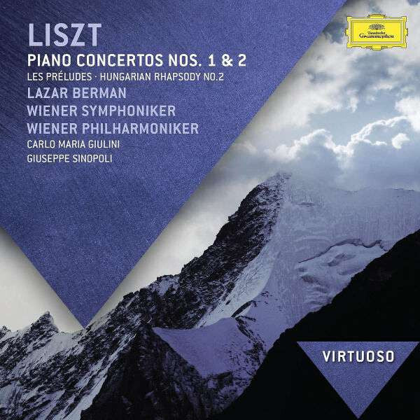 Franz Liszt, Lazar Berman, Wiener Symphoniker, Carlo Maria Giulini, Wiener Philharmoniker, Giuseppe Sinopoli - Piano Concertos Nos. 1 & 2 - Wiener Symphoniker, Wiener Philharmoniker, Franz Liszt, Carlo Maria Giulini, Giuseppe Sinopoli, Lazar Berman - CD