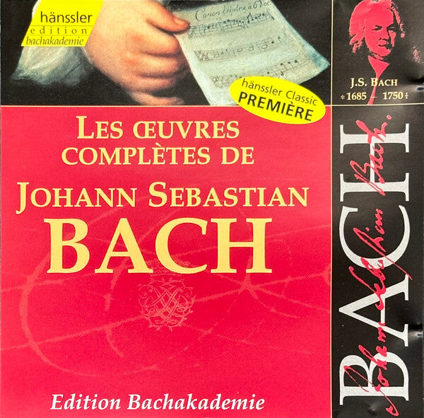 Johann Sebastian Bach - Les ¼uvres Complètes De Johann Sebastian Bach - Edition Bachakademie - Johann Sebastian Bach - CD