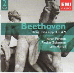 Beethoven*, Itzhak Perlman, Pinchas Zukerman, Lynn Harrell - String Trios Opp. 3, 8, 9 - Beethoven, Pinchas Zukerman, Itzhak Perlman, Lynn Harrell - CD