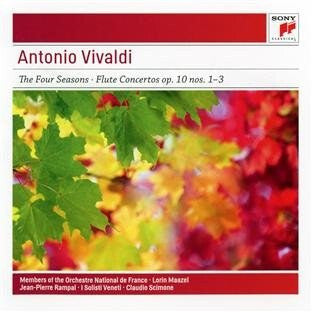 Antonio Vivaldi - The Four Seasons - Flute Concertos Op. 10 Nos. 1-3 - Antonio Vivaldi - CD