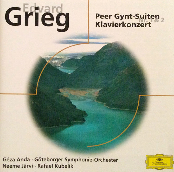 Edvard Grieg - Géza Anda ? Göteborger Symphonie-Orchester* ? Neeme Järvi ? Rafael Kubelik - Peer Gynt Suiten Nr. 1 & 2, Klavierkonzert - Edvard Grieg, Rafael Kubelik, Neeme Järvi, Géza Anda, Göteborger Symphonie-Orchester - CD