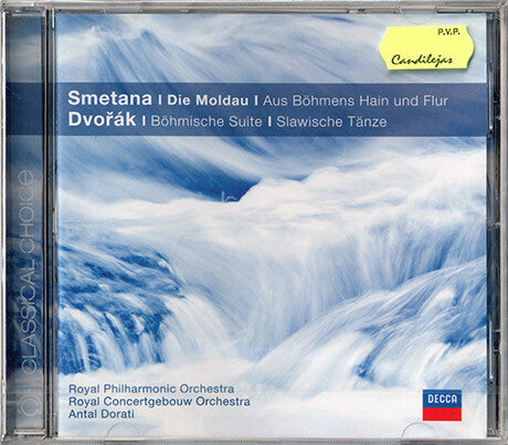Smetana*, Dvo?ák*, Royal Philharmonic Orchestra, Royal Concertgebouw Orchestra* - Die Moldau / Aus Böhmens Hain Und Flur / Böhmische Suite / Slawische Tänza - Smetana, Dvo?ák, Royal Concertgebouw Orchestra, Royal Philharmonic Orchestra - CD