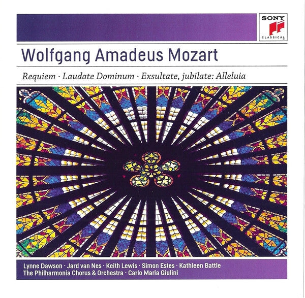 Wolfgang Amadeus Mozart - Requiem ? Laudate Dominum ? Exultate, Jubilate: Alleluia - Wolfgang Amadeus Mozart - CD