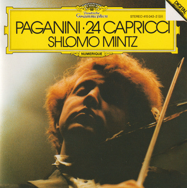 Shlomo Mintz - Paganini* - 24 Capricci - Paganini, Shlomo Mintz - CD