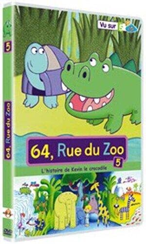 64, rue du Zoo - L'histoire de Kevin le crocodile / Volume 5 - Albert Pereira Lazaro, An Vrombaut - DVD