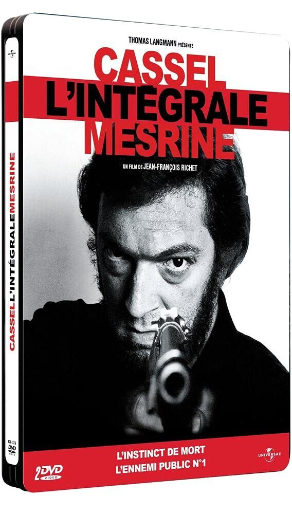 Mesrine - L'intégrale : L'instinct de mort + L'ennemi public n°1 (Pack Collector boîtier SteelBook®) - Jean-François Richet - DVD