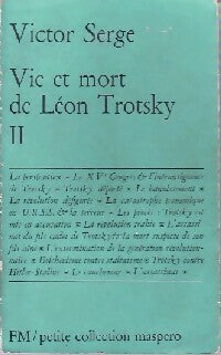 Vie et mort de Léon Trotsky Tome I - Victor Serge - Livre