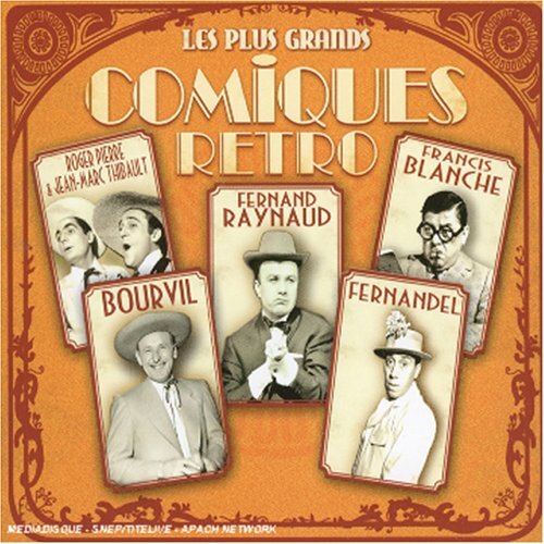 les plus grands Comiques Rétro - Collectif - CD