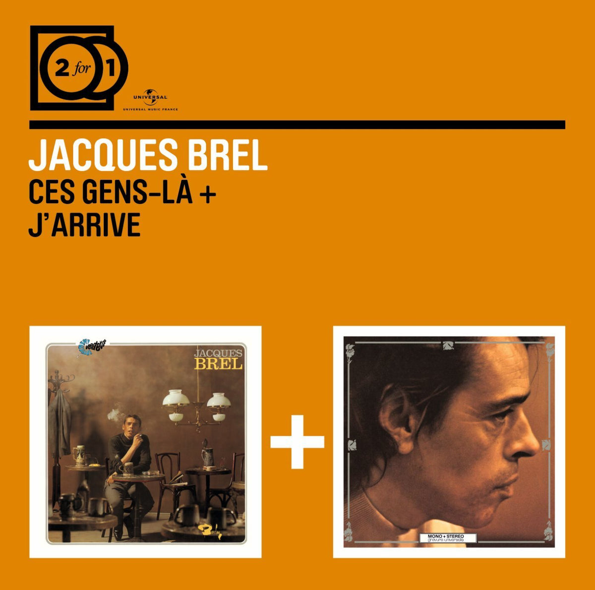 Jacques Brel - Ces Gens La/J'arrive - Jacques Brel - CD