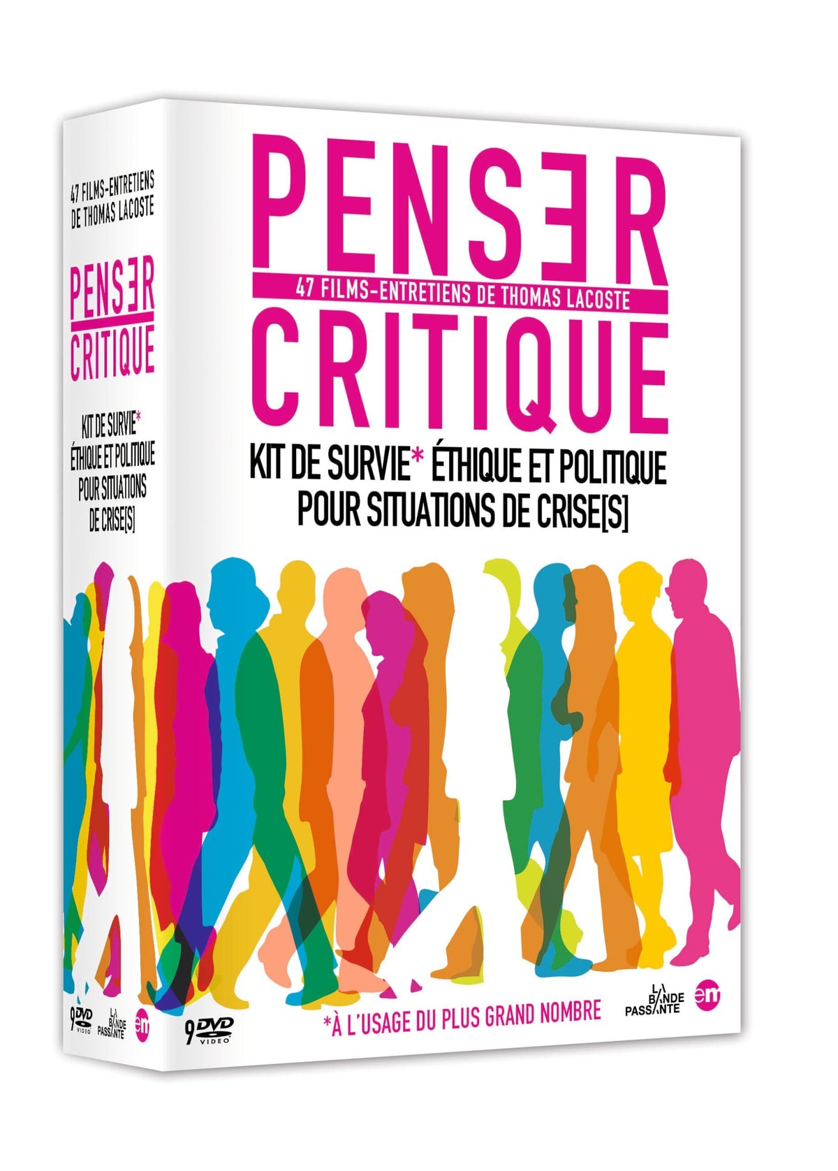 Penser critique - 47 films-entretiens de Thomas Lacoste : Kit de survie éthique et politique pour situations de crise(s) - Thomas Lacoste - DVD
