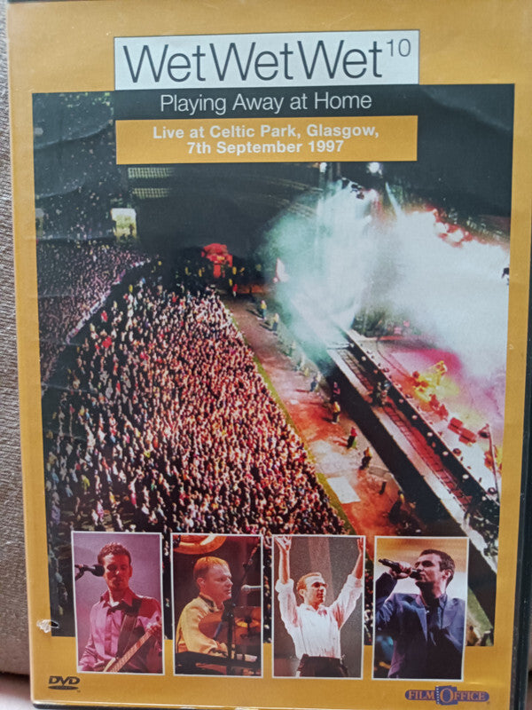 Wet Wet Wet - Playing Away At Home (Live At Celtic Park, Glasgow, 7th September 1997) - Wet Wet Wet - DVD