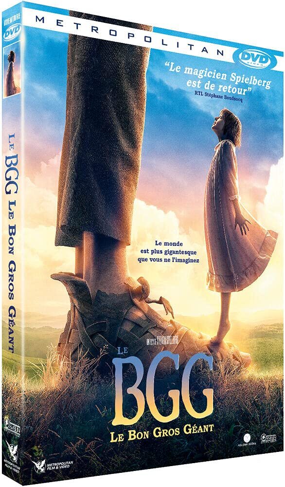 Le BGG, Le Bon Gros Géant - Steven Spielberg - DVD