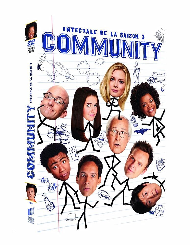 Community - Intégrale saison 3 - Anthony Russo, Joe Russo, Adam Davidson, Jeff Melman, Jay Chandrasekhar, Tristram Shapeero, Rob Schrab, Dan Eckman, Steven K. Tsuchida, Kyle Newacheck - DVD