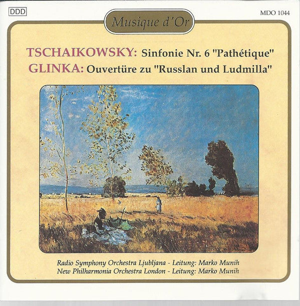 Tschaikowsky - Symphonie n° 6 « pathétique « // Glinka :Ouverture "Russlan Und Ludmilla" - Glinka, Tschaikowsky - CD
