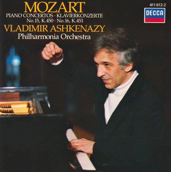 Mozart - Piano Concerti 15 & 16 - Mozart, Philharmonia Orchestra, Vladimir Ashkenazy - CD