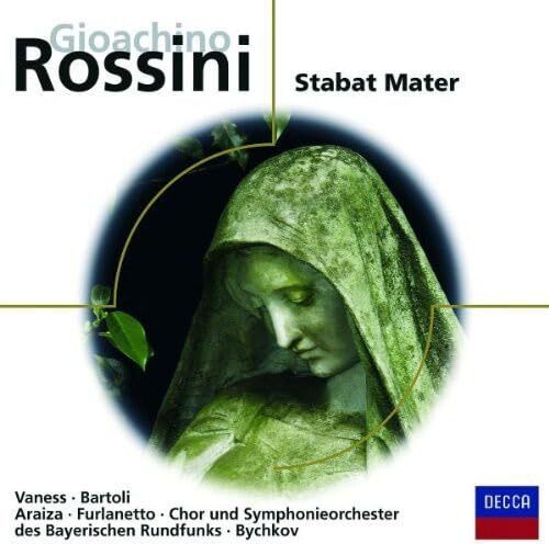 Gioachino Rossini - Stabat Mater - Symphonieorchester des Bayerischen Rundfunks, Bartoli, Chor, Gioachino Rossini, Vaness, Araiza, Furlanetto, Bychkov - CD