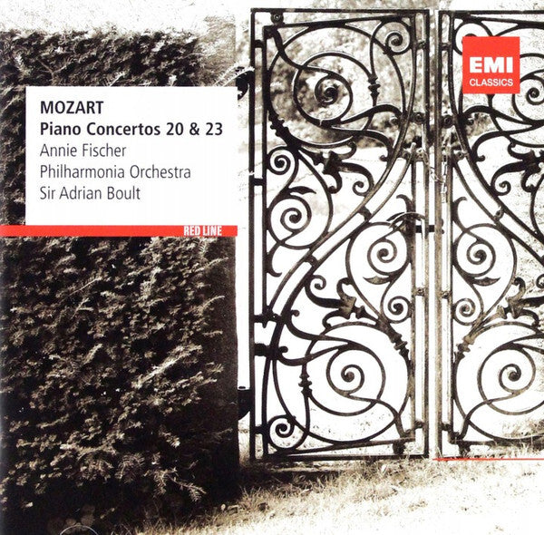Mozart - Piano Concertos No.20 & 2 - Mozart, Philharmonia Orchestra, Sir Adrian Boult, Annie Fischer - CD