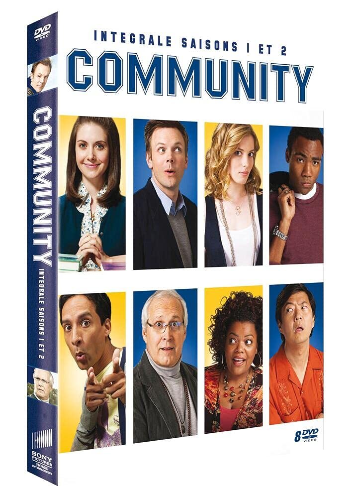 Community - Intégrale saisons 1 et 2 - Anthony Hemingway, Justin Lin, Ken Whittingham, Anthony Russo, Joe Russo, Adam Davidson, Gail Mancuso, Jay Chandrasekhar, Tristram Shapeero, Seth Gordon, Fred Goss, Duke Johnson, Steven Sprung, Richard Ayoade - DVD