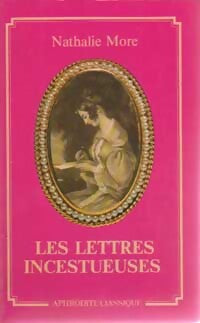 Les lettres incestueuses - Nathalie More - Livre