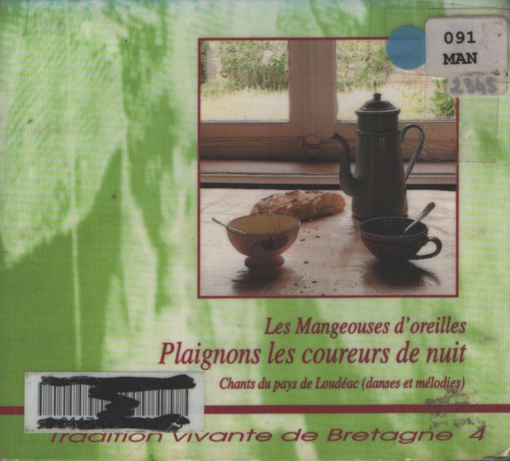 Tradition vivante de la bretagne vol 4 : Les mangeouses d'oreilles - Collectif - CD